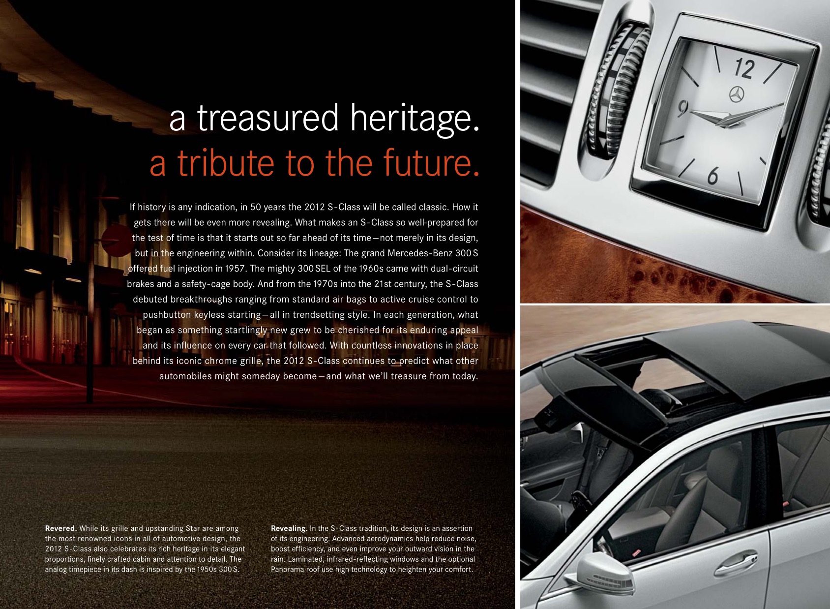 2012 Mercedes-Benz S-Class Brochure Page 4